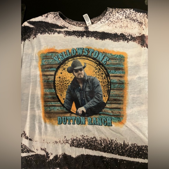 Yellow stone t shirt - Picture 2 of 2